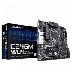 Gigabyte C246M-WU4 server/workstation motherboard LGA 1151 (Socket H4) Micro ATX Intel C246 Express