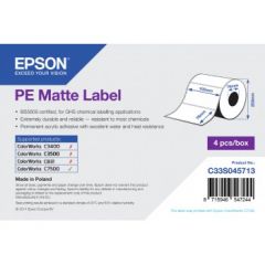 Epson PE Matte Label - Die-cut Roll102mm x 76mm, 1570 labels