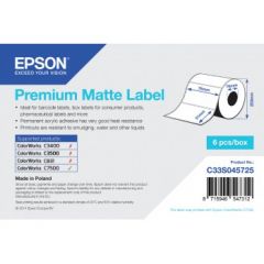 Epson Premium Matte Label - Die-cut Roll76mm x 51mm, 2310 labels