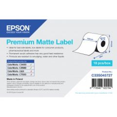 Epson Premium Matte Label - Continuous Roll105mm x 35m