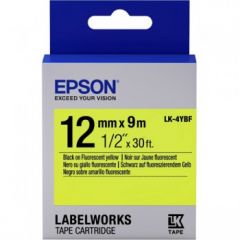Epson C53S654010 (LK-4YBF) DirectLabel-etikettes, 12mm x 9m