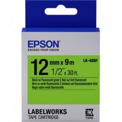 Epson C53S654018 (LK-4GBF) DirectLabel-etikettes, 12mm x 9m