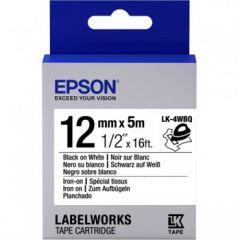 Epson C53S654024 (LK-4WBQ) DirectLabel-etikettes, 12mm x 5m