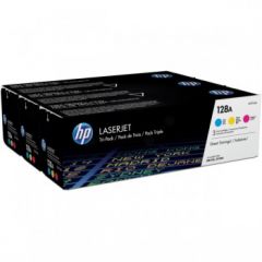 HP CF371AM (128A) Toner MultiPack, 1.3K pages, Pack qty 3