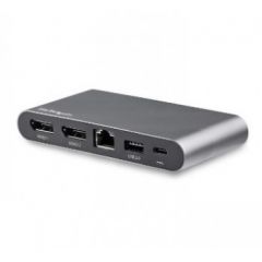 StarTech.com Dual-Monitor USB-C Multiport Adapter - 2 x 4K DP - 100W PD 3.0