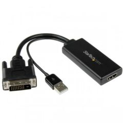 StarTech.com DVI to HDMI Video Adapter with USB Power and Audio - 1080p