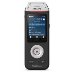 Philips Voice Tracer DVT2810/00 dictaphone Flash card Black,Chrome