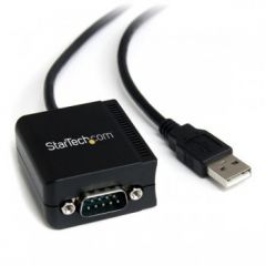 StarTech.com 1 Port FTDI USB to Serial RS232 Adapter Cable with Optical Isolation