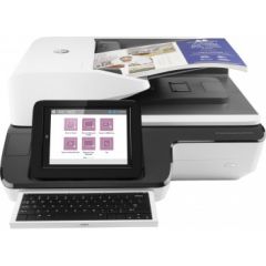 HP Scanjet Enterprise Flow N9120 fn2 600 x 600 DPI Flatbed & ADF scanner Black,White A3