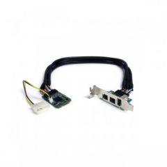 StarTech.com 3 Port 2b 1a 1394 Mini PCI Express FireWire Card Adapter