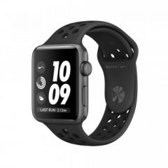 Apple?Watch Nike Series 3 GPS, 42mm Space Grey Aluminium Case with Anthracite/Black Nike Sport Band