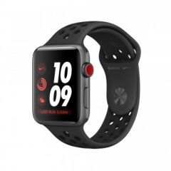 Apple?Watch Nike Series?3 GPS + Cellular, 42mm Space Grey Aluminium Case with Anthracite/Black Nike Sport Band