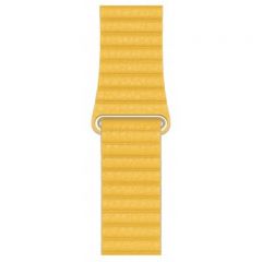 44mm Meyer Lemon Leather Loop - Large