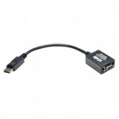Tripp Lite DisplayPort to VGA Active Cable Adapter, 1920x1200/1080p (M/F), 15.24 cm (6-in.)