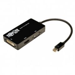 Tripp Lite Keyspan Mini Displayport to VGA/DVI/HDMI All-in-One Adapter/Converter, 15.24 cm
