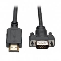 Tripp Lite HDMI to VGA Active Converter Cable, HDMI to Low-Profile HD15 (M/M), 1920 x 1200/1080p @ 60 Hz, 1.83 m
