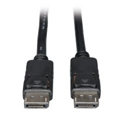Tripp Lite DisplayPort Digital Video and Audio Cable with Latches (M/M) 7.62 m (25-ft.)