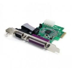 StarTech.com 1S1P Native PCI Express Parallel Serial Combo Card with 16950 UART