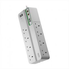 APC SurgeArrest surge protector 8 AC outlet(s) 230 V 3 m White