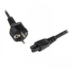 StarTech.com 1m 3 Prong Laptop Power Cord �� Schuko CEE7 to C5 Clover Leaf Power Cable Lead