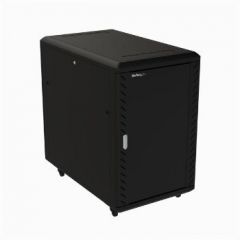 StarTech.com 18U Server Rack Cabinet - Includes Casters and Leveling feet - 32 in. Deep