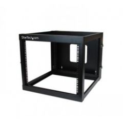 StarTech.com 8U 22in Depth Hinged Open Frame Wall Mount Server Rack