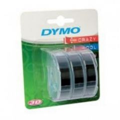 DYMO S0847730 Embossing tape, 9mmx3m, Pack qty 3
