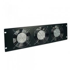 Tripp Lite SmartRack 3U Fan Panel - 3 208-240V high-performance fans; 315 CFM; C14 inlet