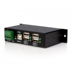 StarTech.com 4-Port Industrial USB 2.0 Hub with ESD Protection