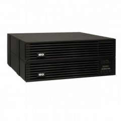 Tripp Lite SmartOnline 208/240, 230V 6kVA 5.4kW Double-Conversion UPS, 4U Rack/Tower, Extended Run, Network Card Options, USB, DB9 Serial, Bypass Switch, Hardwire