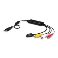 StarTech.com USB Video Capture Adapter Cable - S-Video/Composite to USB 2.0 SD Video Capture Device Cable - TWAIN Support - Analog to Digital Converter for Media Storage - Windows Only