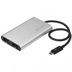 StarTech.com Thunderbolt 3 to Dual DisplayPort Adapter - 4K 60 Hz - Windows Only Compatible