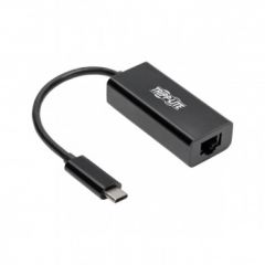 Tripp Lite USB-C to Gigabit Network Adapter with Thunderbolt 3 Compatibility �� Black