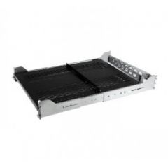 StarTech.com 2U Vented Sliding Rack Shelf w/ Cable Management Arm & Adjustable Mounting Depth - 50lbs / 22.7kg