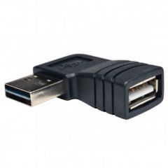 Tripp Lite Universal Reversible USB 2.0 Hi-Speed Adapter (Reversible A to Right Angle A M/F)