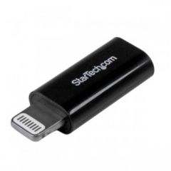 StarTech.com Micro USB to Lightning Adapter - Compact Micro USB to Lightning Connector for iPhone / iPad / iPod - Apple MFi Certified - Black