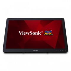 Viewsonic VSD243 touch screen monitor 61 cm (24") 1920 x 1080 pixels Black Multi-touch Kiosk